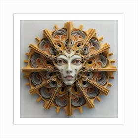 Face Of The Sun 5 Art Print