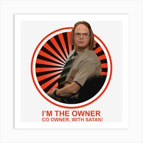 Deight Schrute Swag Art Print