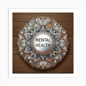 Mental Health 4 Art Print