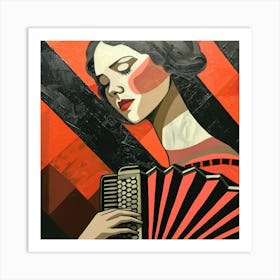 Accordion Art Print