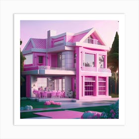 Barbie Dream House (490) Art Print