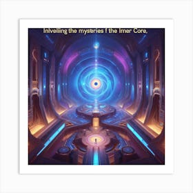 Discovering The Mysteries Of The Inner Core Art Print