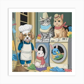 Laundry Room Art Print