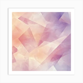 Abstract Watercolor Background 1 Art Print