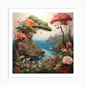 'Flora And Fauna' Art Print