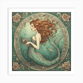 Mermaid 29 Art Print