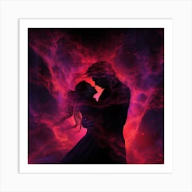 Couple In Love Art Print