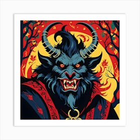 Demon Art, Demon Painting, Demon Painting, Demon Painting, Demon Painting Art Print