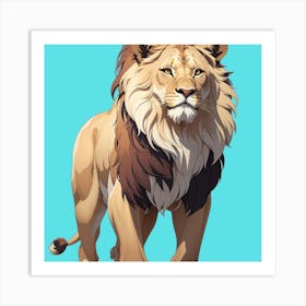 Lion king Art Print