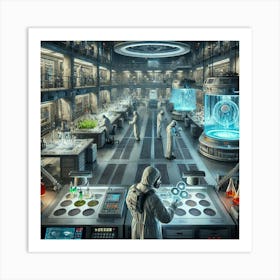 Venusian Enclave Research Laboratories Converted Art Print