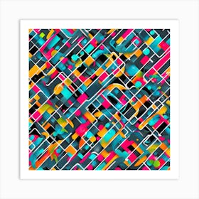 Abstract Pattern 3 Art Print