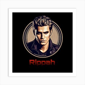 Rippah Stefan Salvatore Art Print