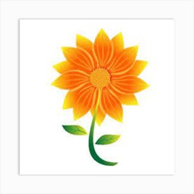 Sunflower Art Print