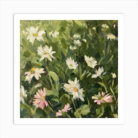 Daisies 19 Art Print