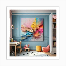 Abstract Painting 3 Art Print