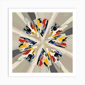 Whirling Geometry_#4 Art Print