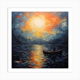 Serenade in Monet's Hues Art Print