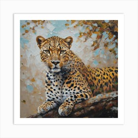 Leopard 1 Art Print