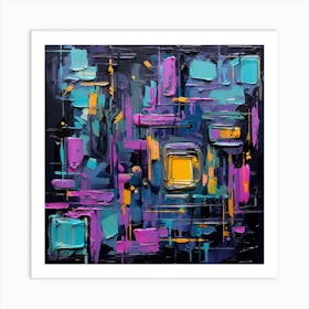 Abstract Painting 222 Art Print