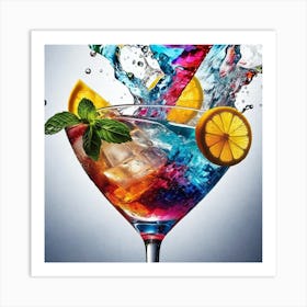 Colorful Cocktail 2 Art Print