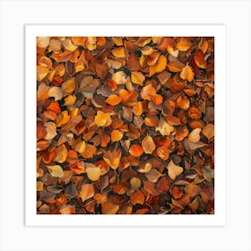 Autumn Leaves 46 Art Print