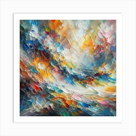 Abstract Painting 120 Art Print