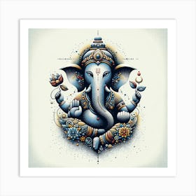 Ganesha 30 Art Print