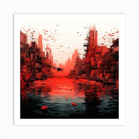 Apocalypse City 1 Art Print