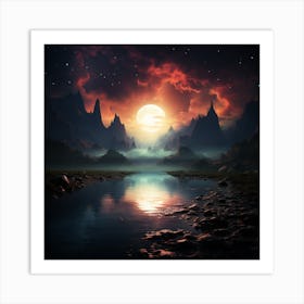 Night Sky Art Print