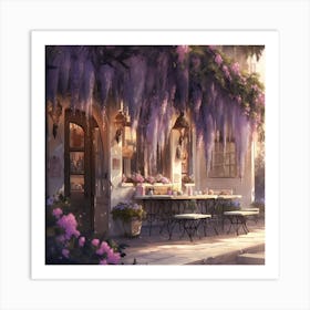 Wisteria Art Print