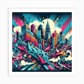 Graffiti Art 2 Art Print