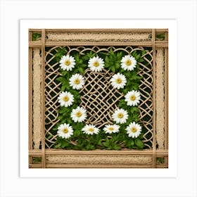 Imagine Vines Of Many Intertwined Small White Dais rug(1) Art Print