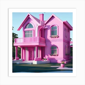 Barbie Dream House (633) Art Print