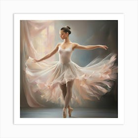 Ballet Dancer paintings art print Art Print