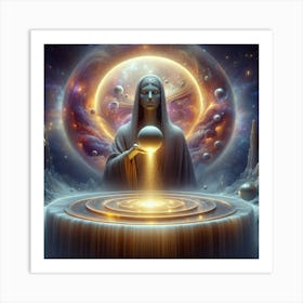 Shamanic Goddess Art Print