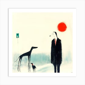 Dogs And Their People XIII Art Print