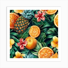 Tropical Fusion (8) Art Print