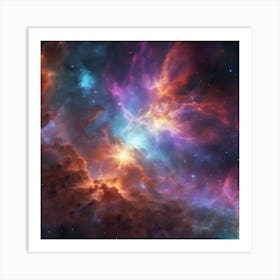 Nebula Art Print