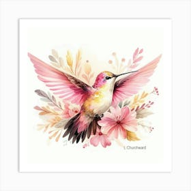 Birdpink Art Print