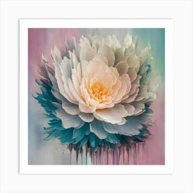 Flower Painting Art Print