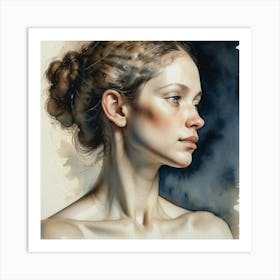 Portrait Of A Woman 16 Art Print