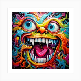 Psychedelic Art 1 Art Print