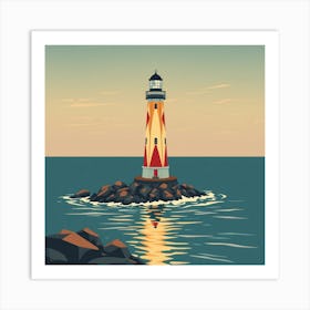 Lighthouse 6 Art Print