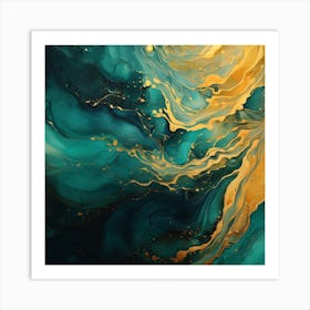 Abstract Painting 243 Art Print