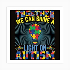 Autism Awareness Art Print