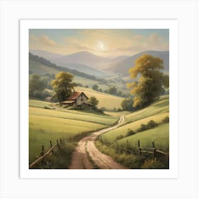 Country Road art print 5 Art Print