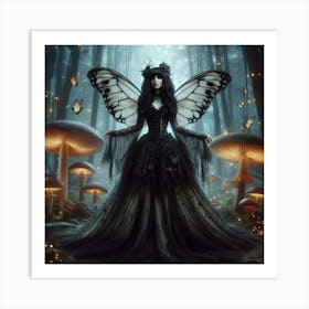 Gothic Fairy Art Print