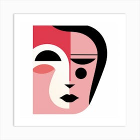 Face Of A Woman 15 Art Print