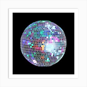 Disco Ball Art Print