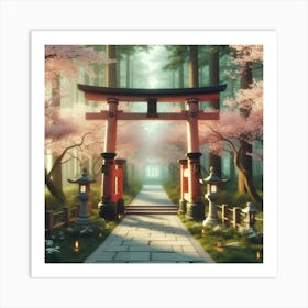 Cherry Blossoms 68 Art Print